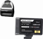 P1026078 Replacement Battery For Zebra EZ320 Printer 1200mAh 8.88Wh