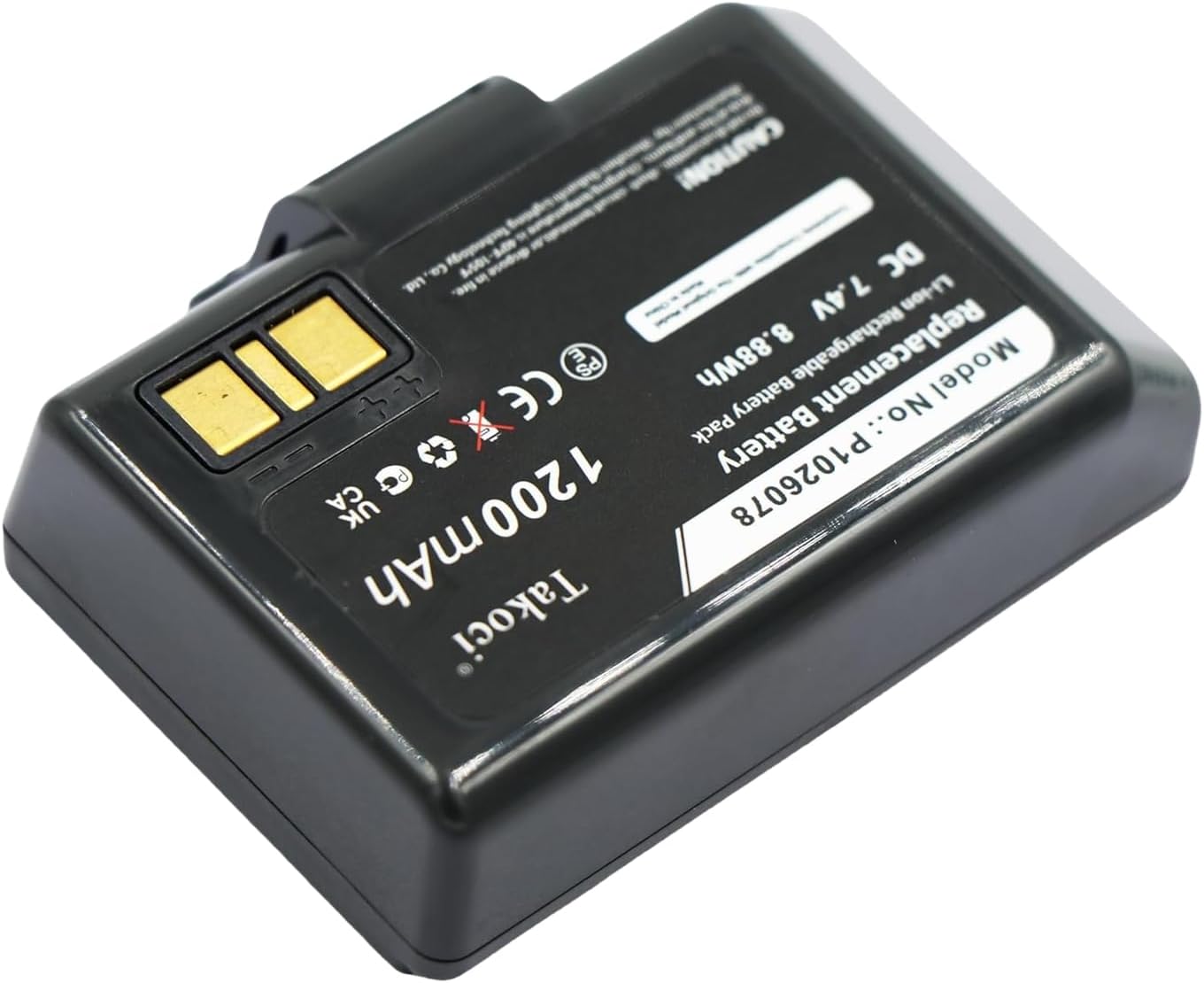 P1026078 Replacement Battery For Zebra EZ320 Printer 1200mAh 8.88Wh