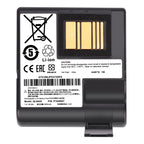 P1040687 Replacement Battery For Zebra QLN420 ZQ630 ZQ63-ACFAC10-00 7.4V 4900mAh