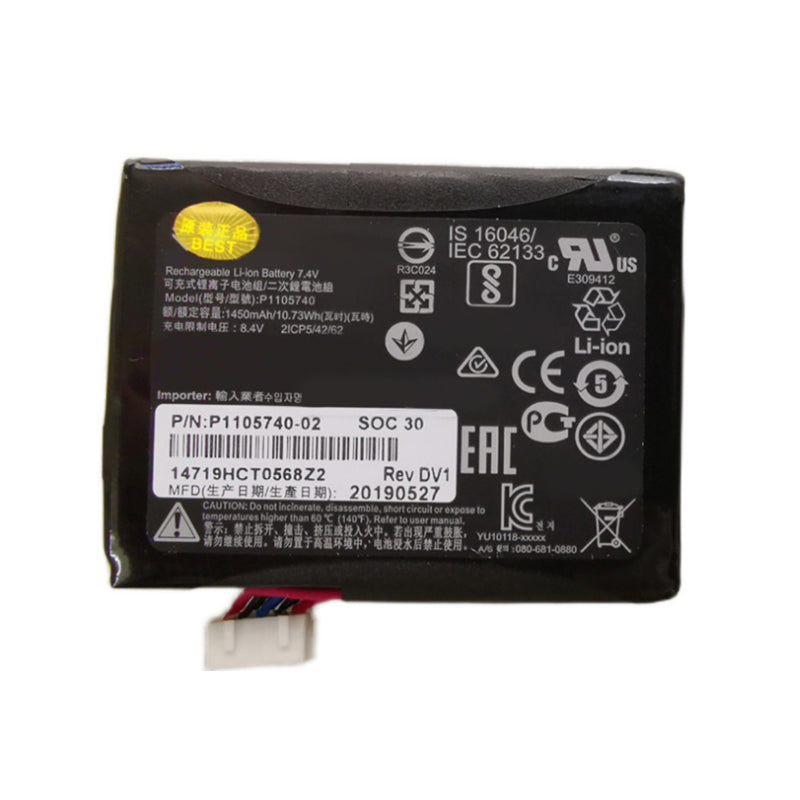 Zebra-P1105740-7.4V-1450mAh-Printer-Battery