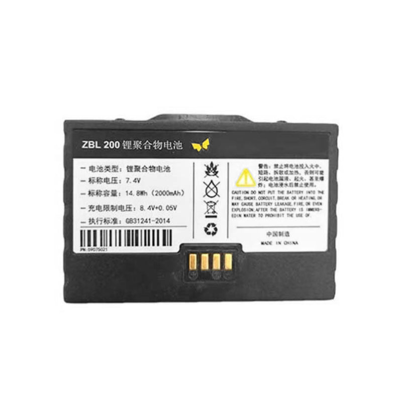Zicox-ZBL-200-7.4V-2000mAh-Printer-Battery