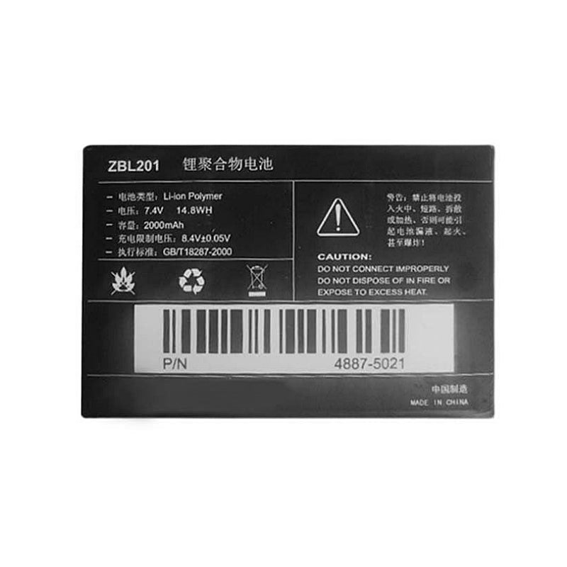Zicox-ZBL201-7.4V-2000mAh-Printer-Battery