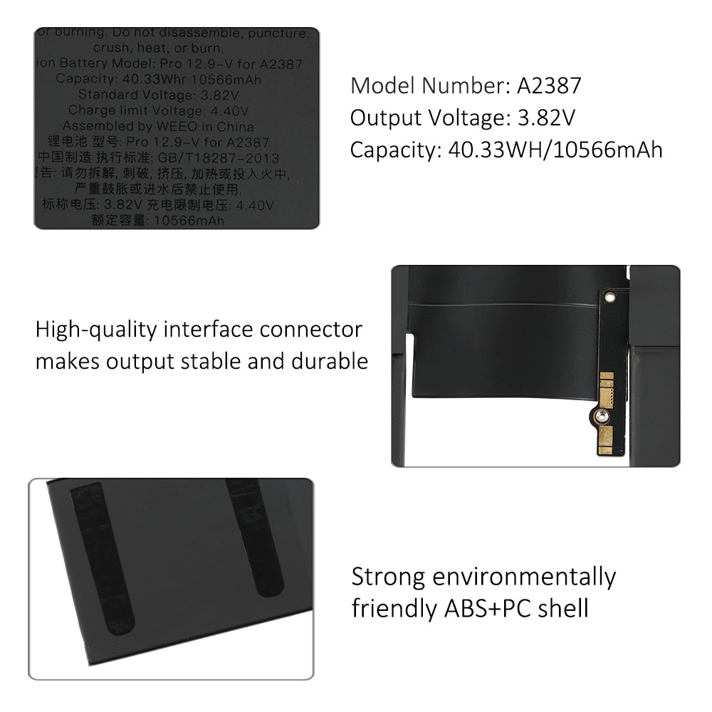 iPad-A2387-10566mAh-Battery