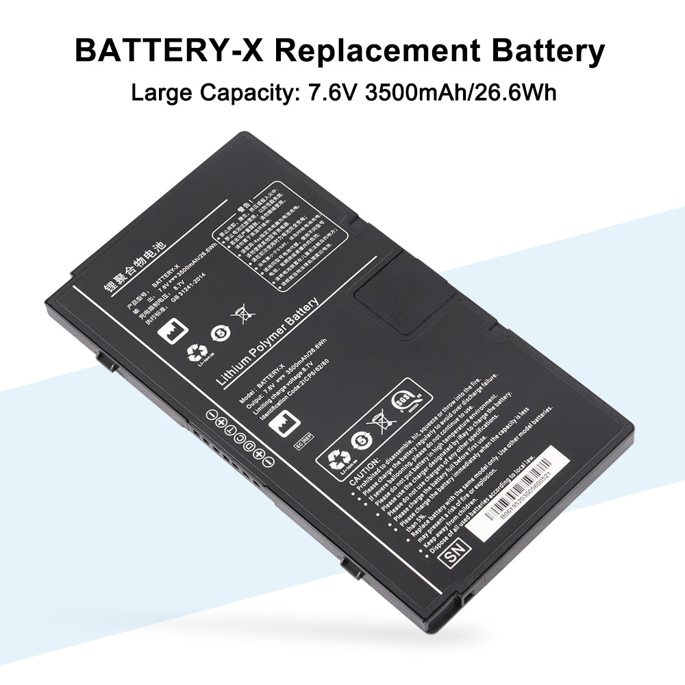 7.6V 3500mAh Li-Polymer replacement battery for Fujifilm iRay Mars 1417XF 1717XF