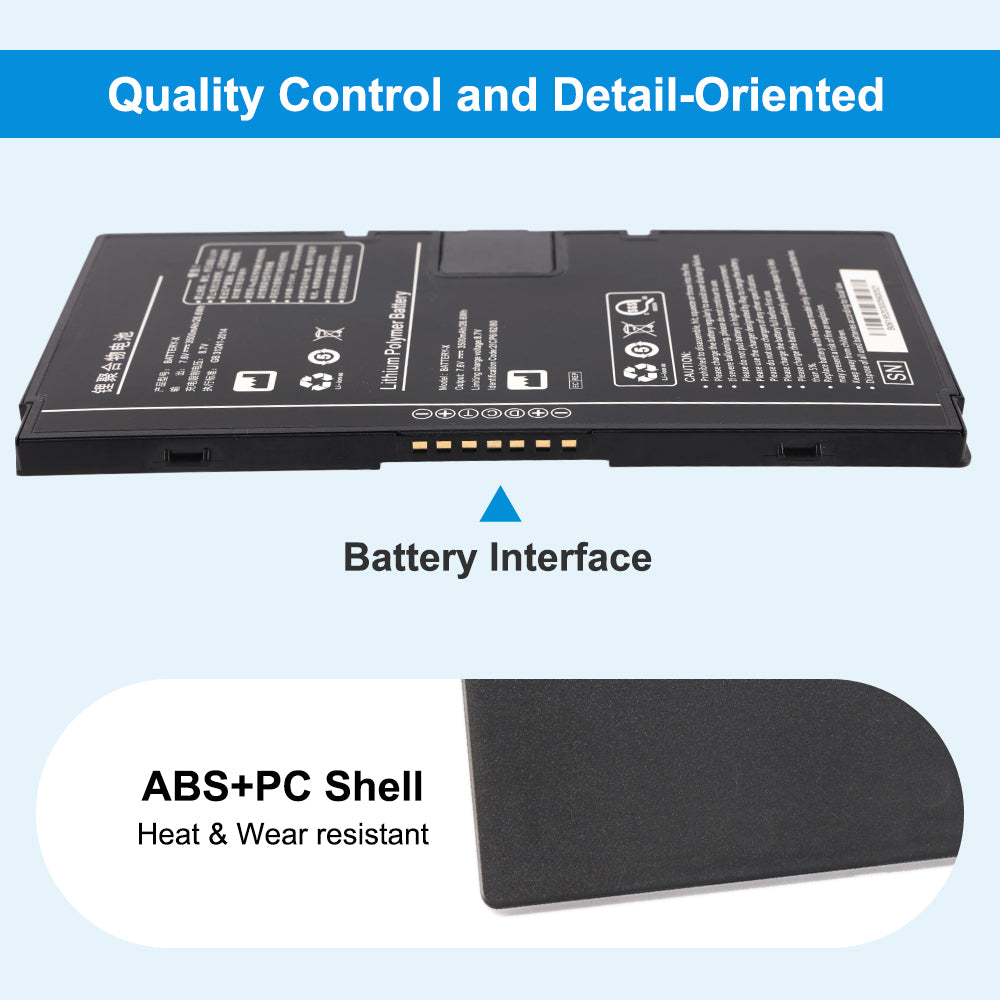 Fujifilm iRay Mars battery connector interface and ABS+PC heat resistant shell detail view