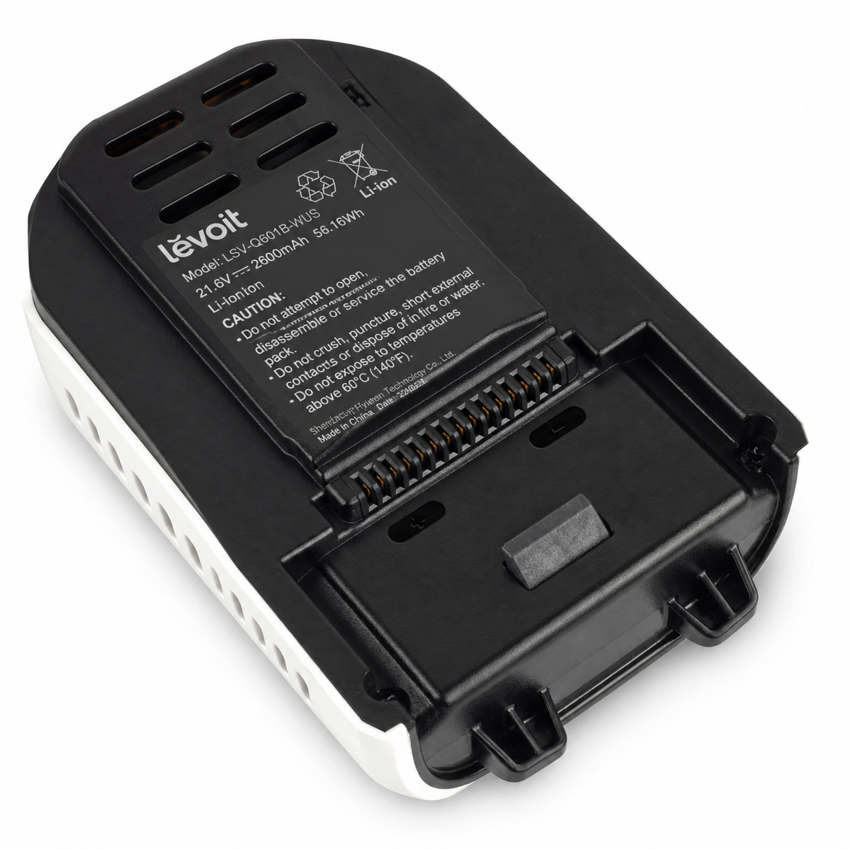 Levoit replacement battery for LSV-Q601B-WUS 21.6V 2600mAh Li-ion detail