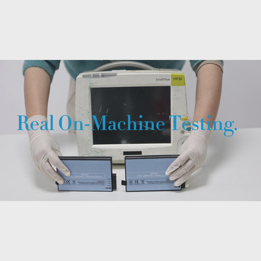 Bateria para monitor de paciente Philips IntelliVue M8001A M8002A MX400 MX450 10,8 V 65 WH