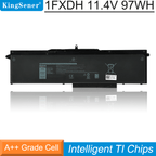 Kingsener-1FXDH-laptop battery-97WH