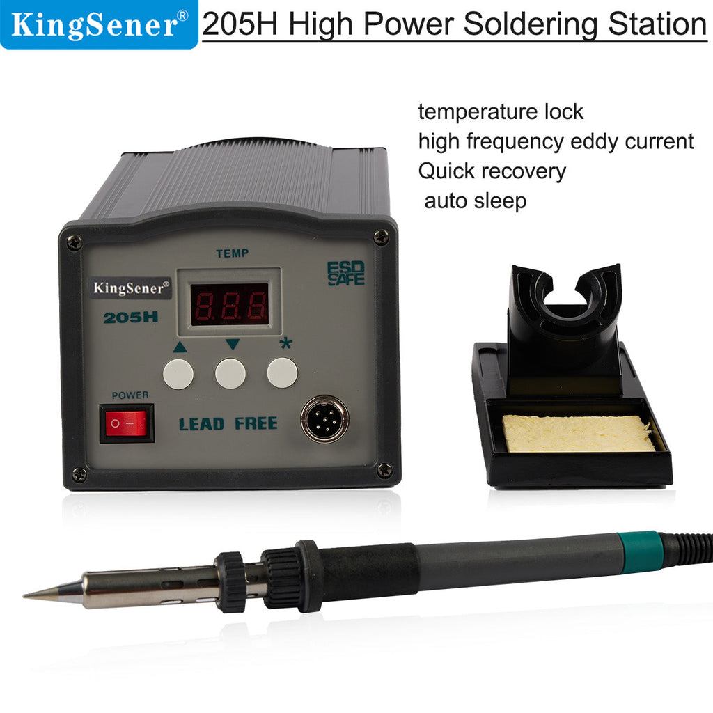 KingSener 150W 220V Wired Electric Adjustable High Power High Power Constant Temperature Desoldering Soldering Iron Kit