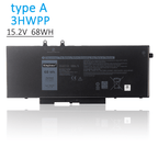 Kingsener-1FXDH-laptop battery-97WH