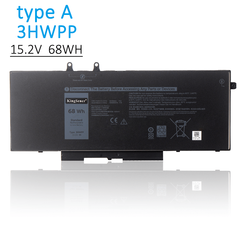 Kingsener-1FXDH-laptop battery-97WH