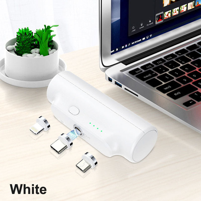 Magnetic Power Bank M-01 3000mAh Mini Magnet Charger For Xiaomi Emergency Mobile Portable Magnetic External Battery