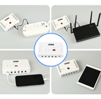 Kingsener SK616 Mini Portable UPS with 5V/9V/12V/15V/24V DC Interface & USB Port Max 24W 2A Current Output & 13200mAh Lithium Battery For Travel And Camping Field work