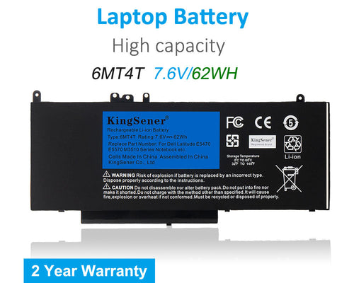 Dell-Latitude-6MT4T-laptop-battery-62WH