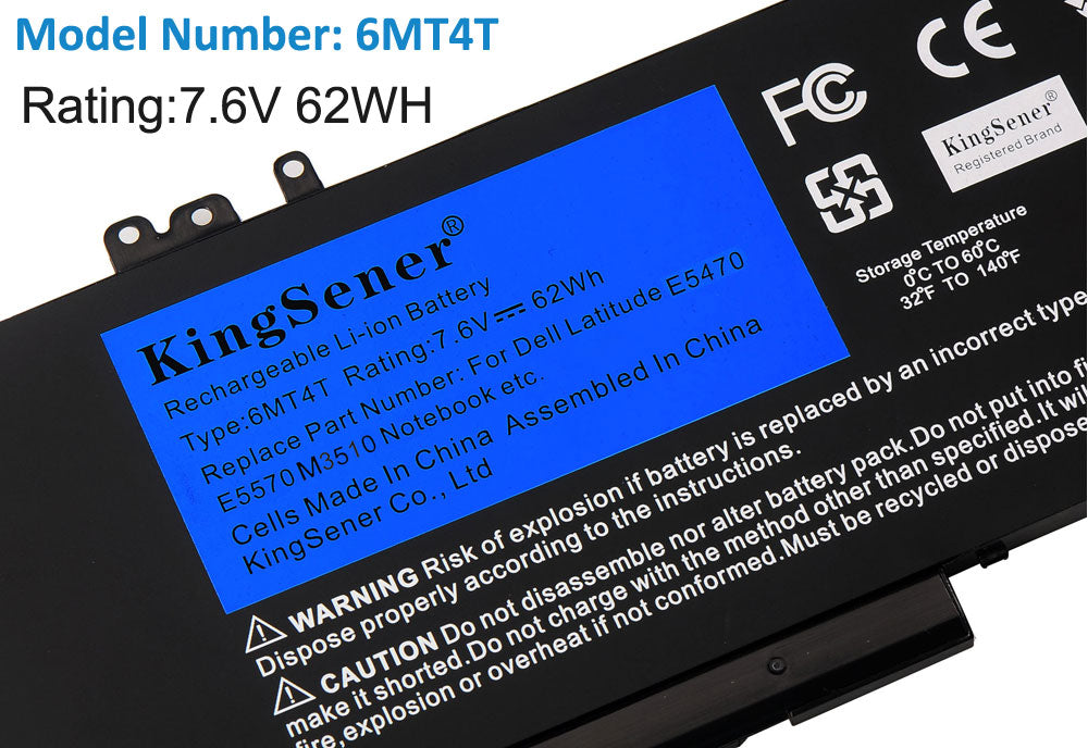 Dell-Latitude-6MT4T-laptop-battery-62WH
