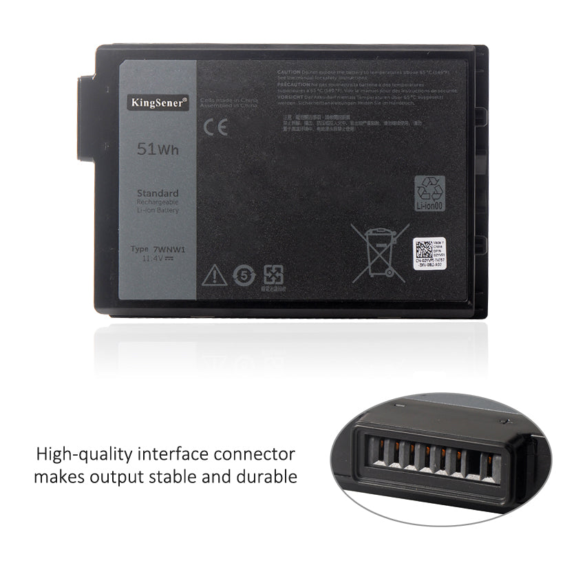 Dell-Latitude-7WNW1-laptop-battery-51WH