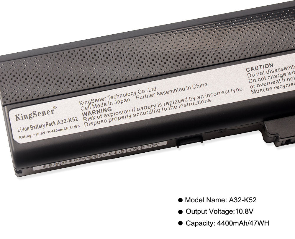 ASUS-Eee-A32-K52-laptop-battery-47WH