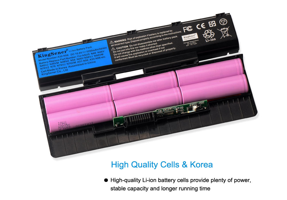 ASUS-A32-N56-laptop-battery-56WH