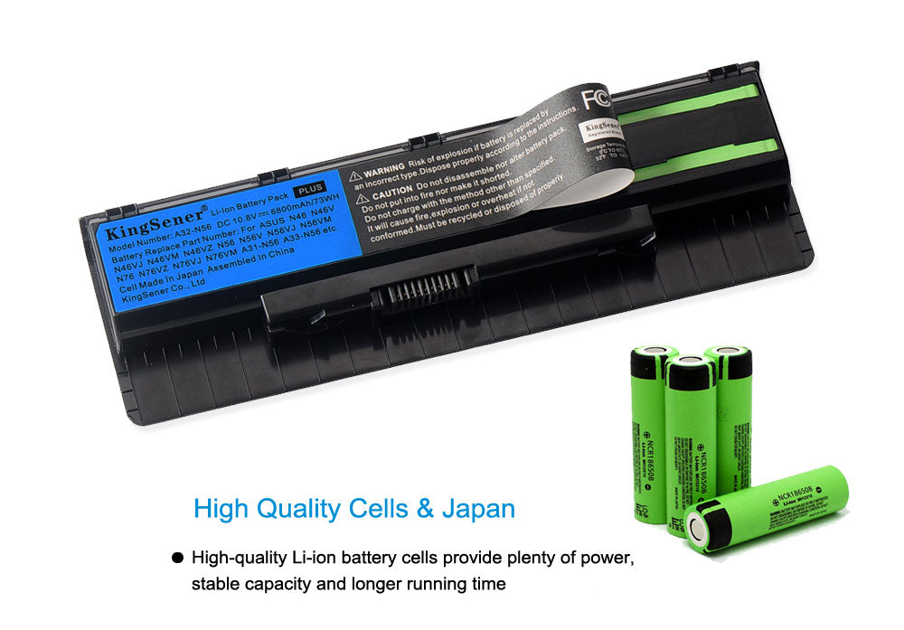 ASUS-A32-N56-laptop-battery-56WH