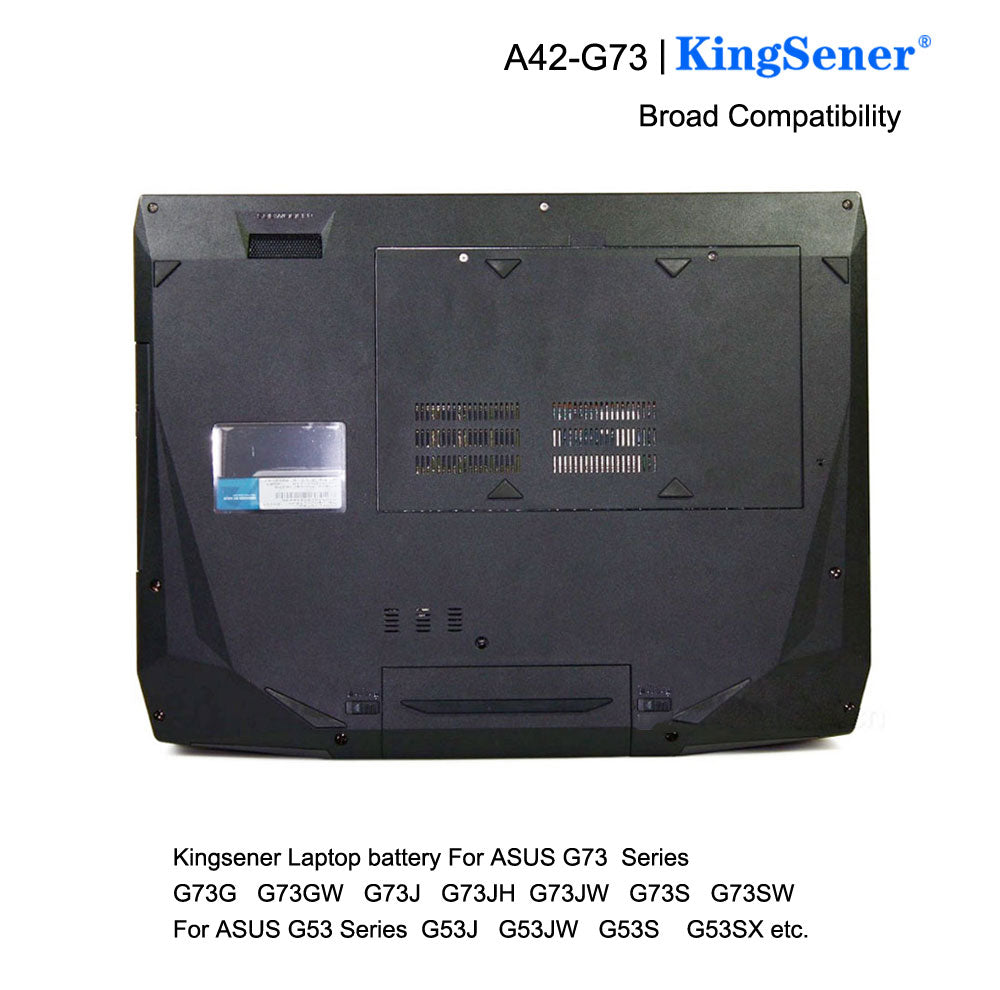 Kingsener A42-G73 laptop battery for ASUS g53 g53s g53j g53jw g53sx g73 g73s g73j g73jh g73jq g73jw g73jx g73sw g73-52