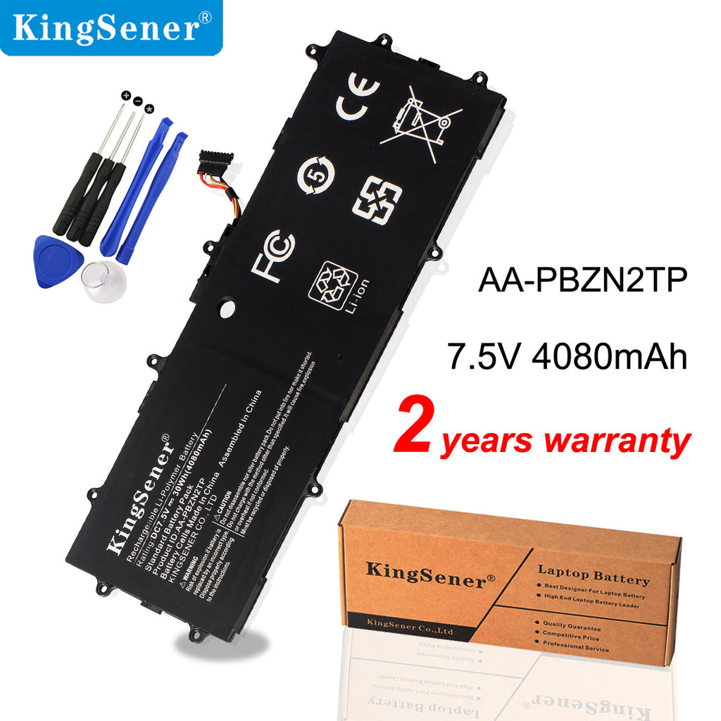 KingSener 全新AA-PBZN2TP平板電腦電池適用於三星Chromebook XE500T1C 905S 915S 905s3g XE303 XE303C12 NP905S3G 7.5V 4080mAh