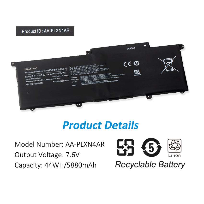 Kingsener AA-PLXN4AR AA-PBXN4AR Batterie D'ordinateur Portable Pour SAMSUNG Ultrabook 900X3D 900X3C 900X3B 900X3E NP900X3E NP900X3G NP900X3C
