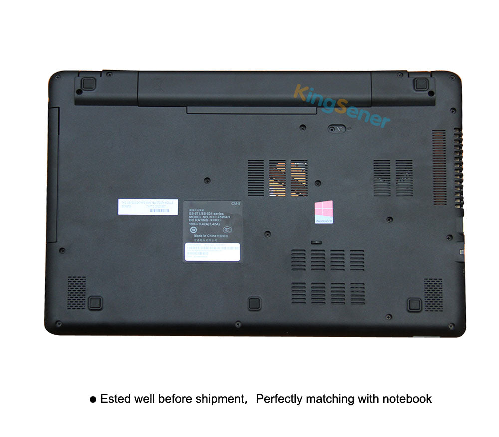 KingSener 全新 AL14A32 筆記本電池適用於宏基 E14 E15 E5-411 E5-421 E5-471 E5-511 E5-551 E5-572 V3-572 AL14A32 11.1V 56WH