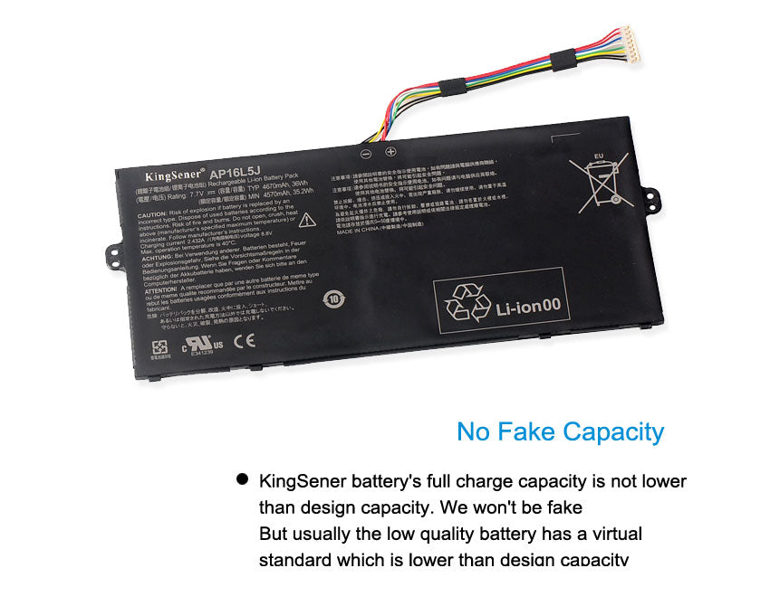 Kingsener-AP16L5J-laptop battery-4670mAh