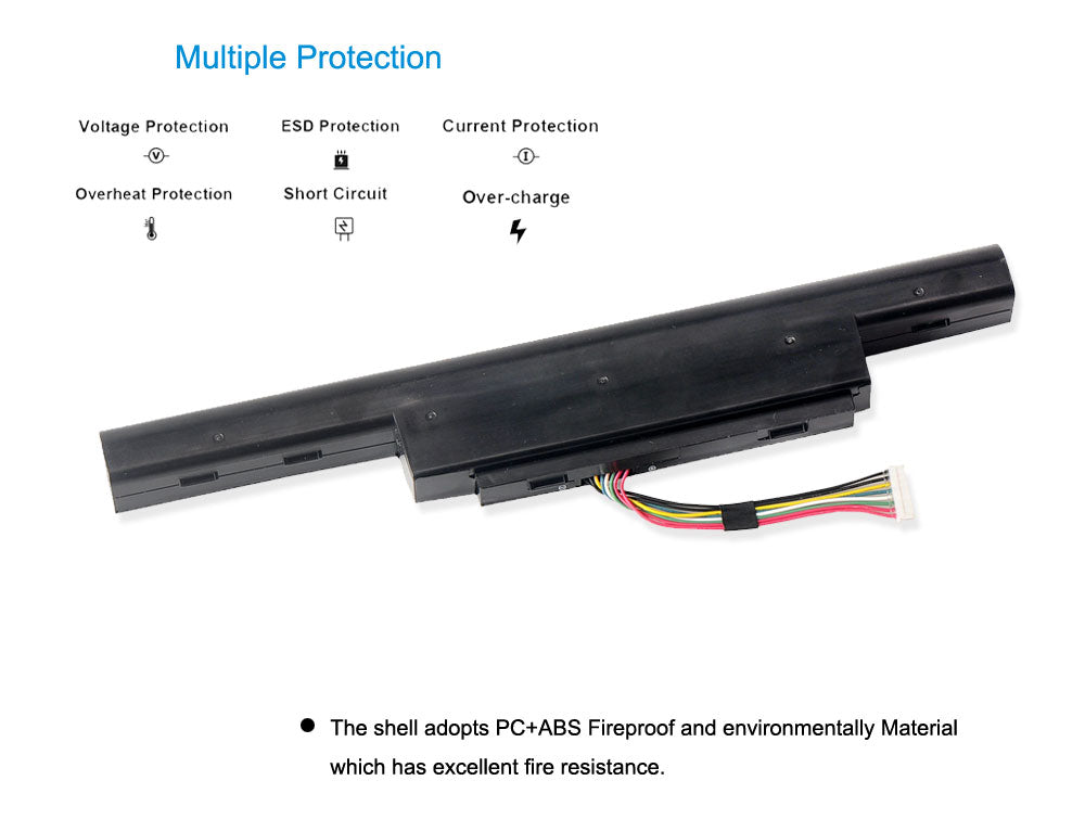 KingSener AS16B5J AS16B8J Laptop Battery for Acer Aspire E5-575G-53VG 3ICR19/66-2 5600mAh/61.3WH