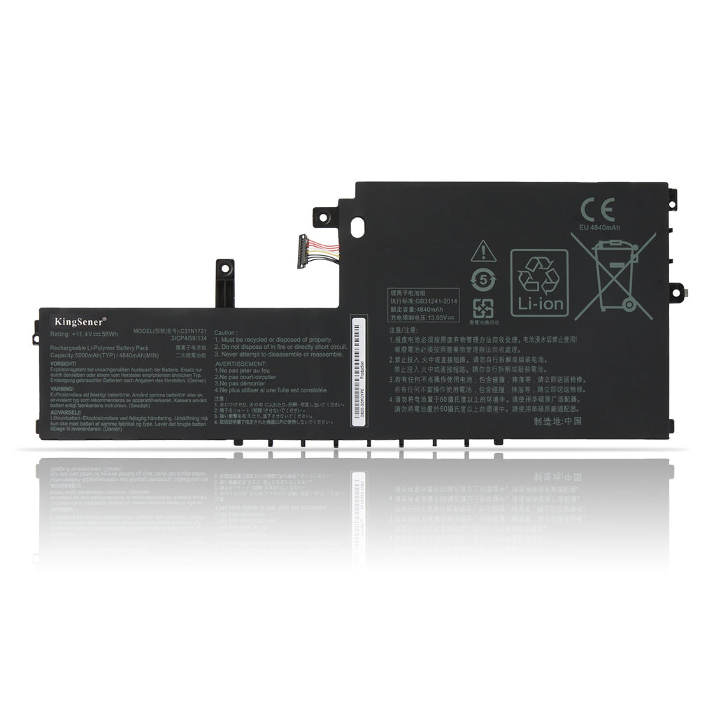    ASUS-56WH-5000mAh-C31N1721-Laptop-Battery