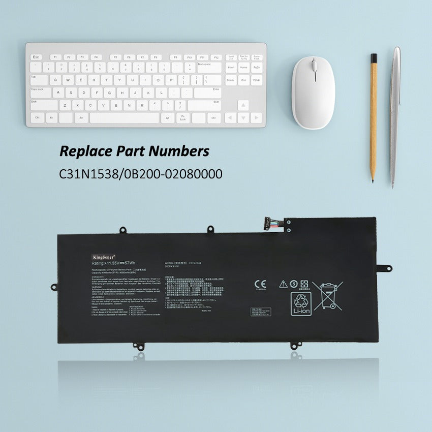 ASUS-ZenBook-C31N1538-57WH-Laptop-Battery