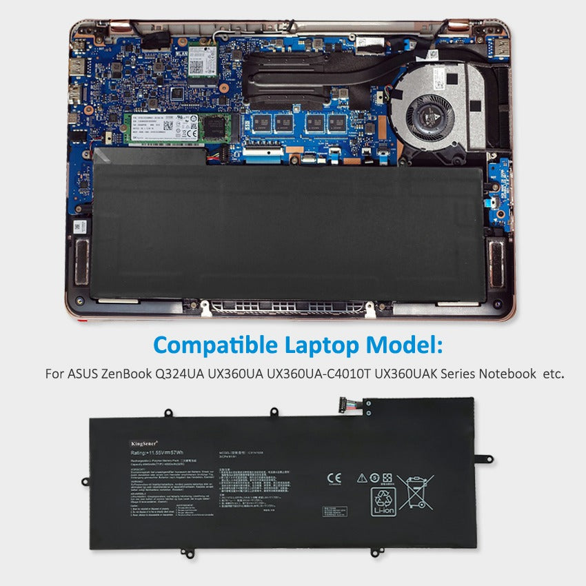 ASUS-ZenBook-C31N1538-57WH-Laptop-Battery