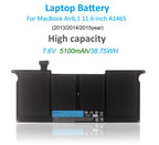 Apple-A1495-5100mAh-Laptop-Battery