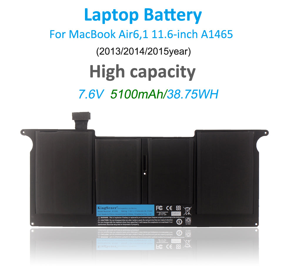 Apple-A1495-5100mAh-Laptop-Battery
