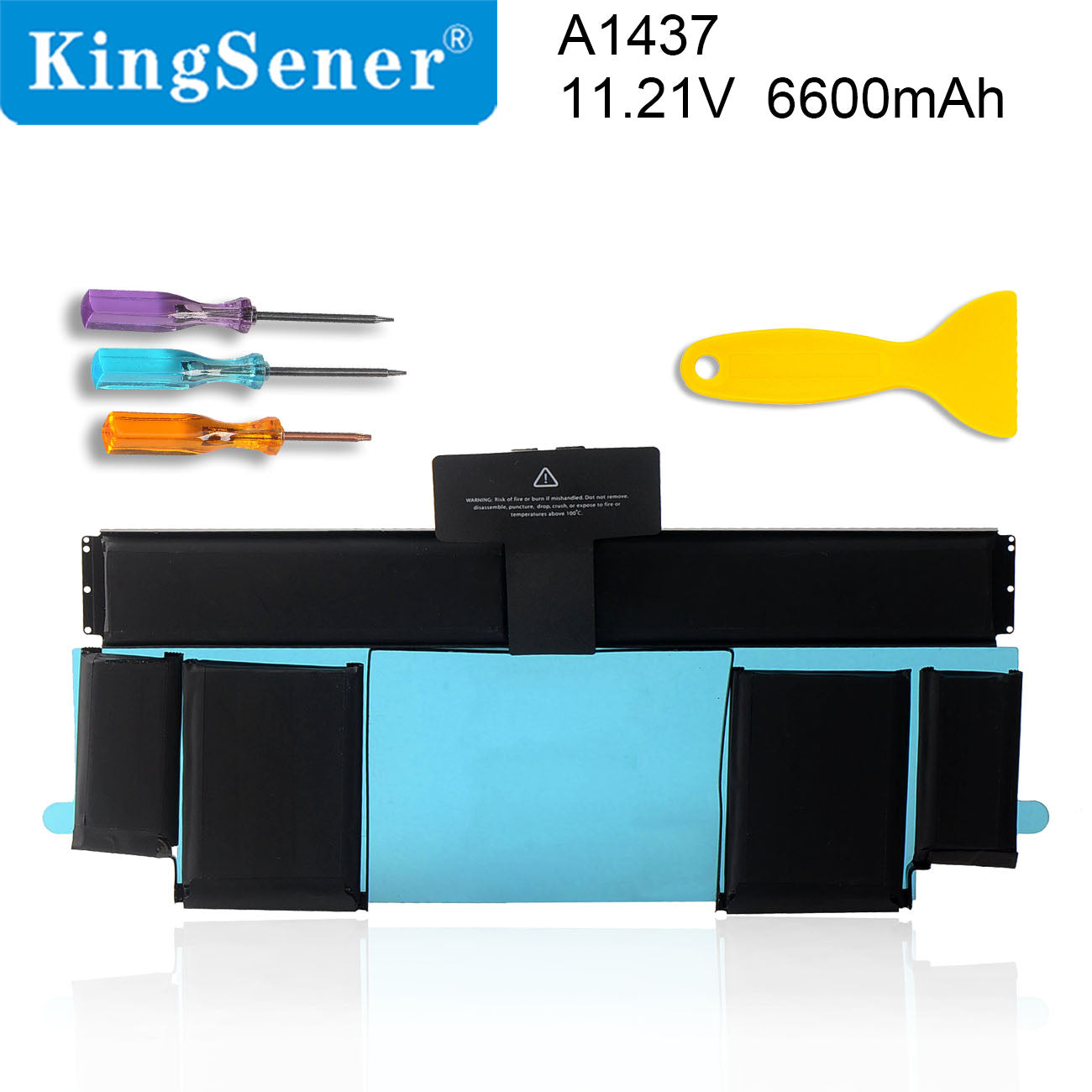 A1437 11.21V 6600mAh battery For laptop Apple MacBook Pro 13.3 ...