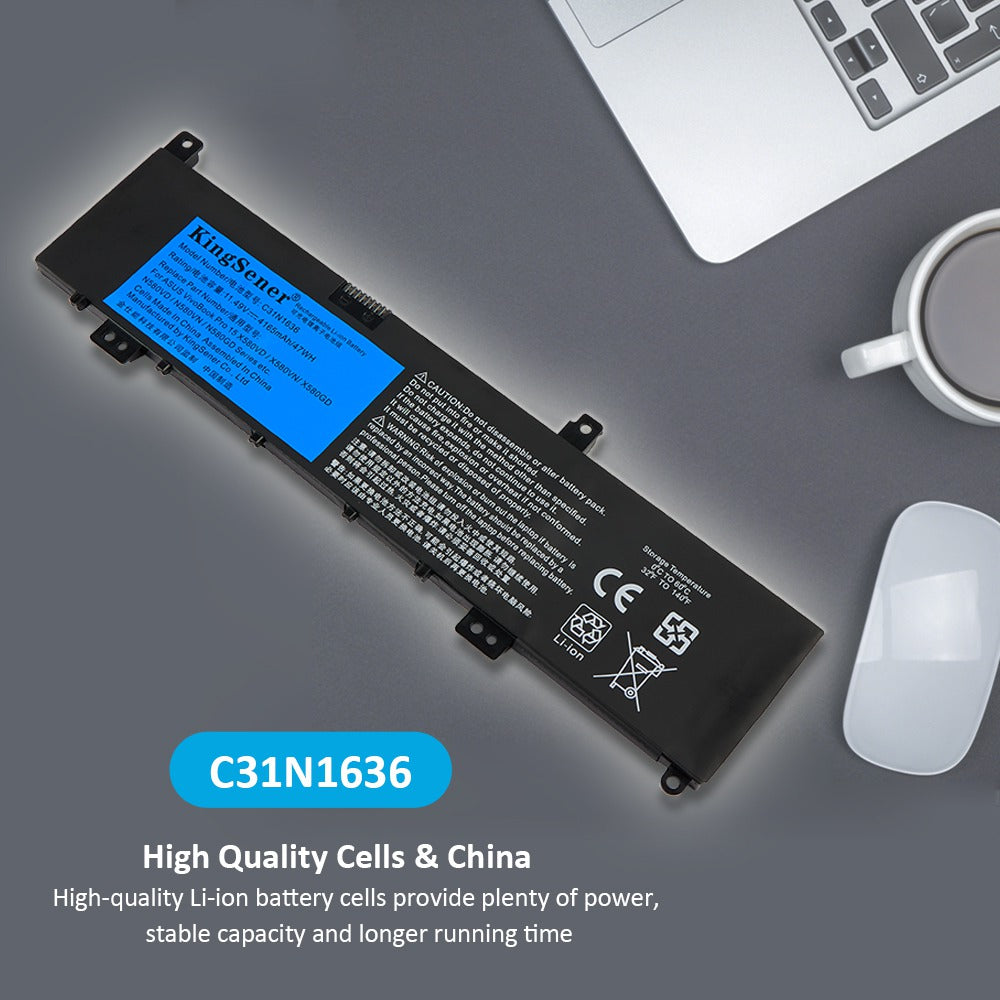 Asus-C31N1636-47WH-1600-Laptop-Battery