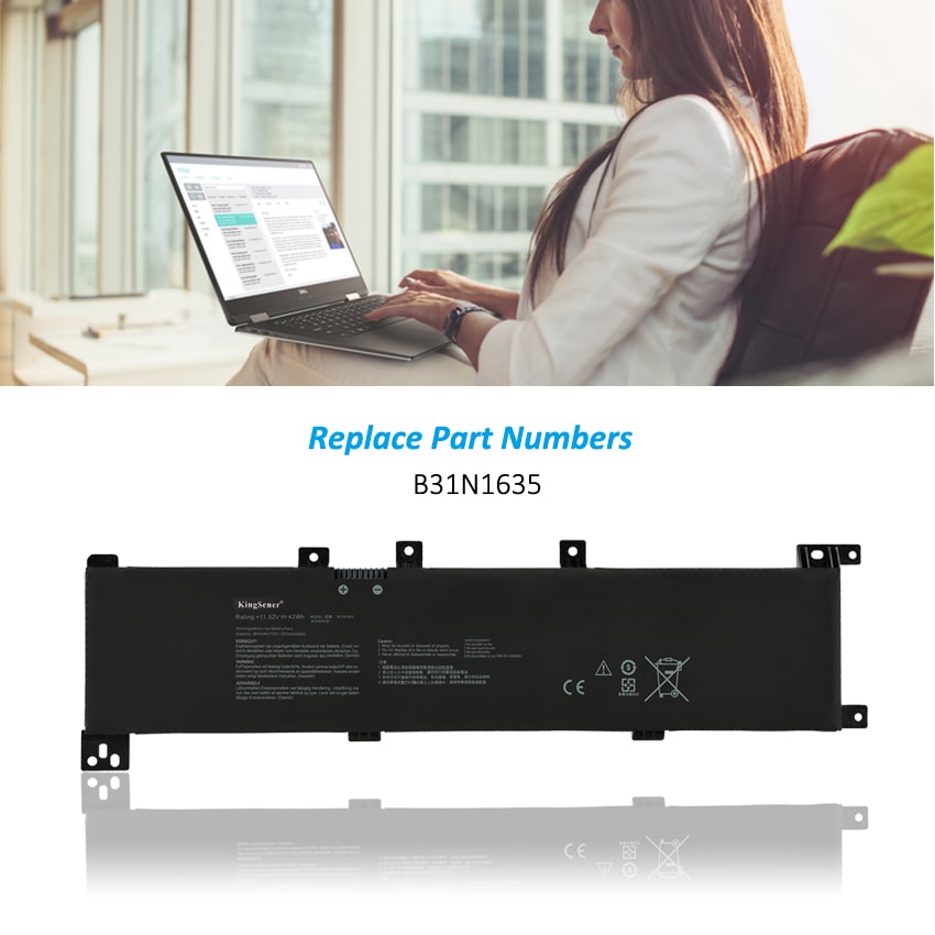 Kingsener-42WH-B31N1635-Laptop-Battery