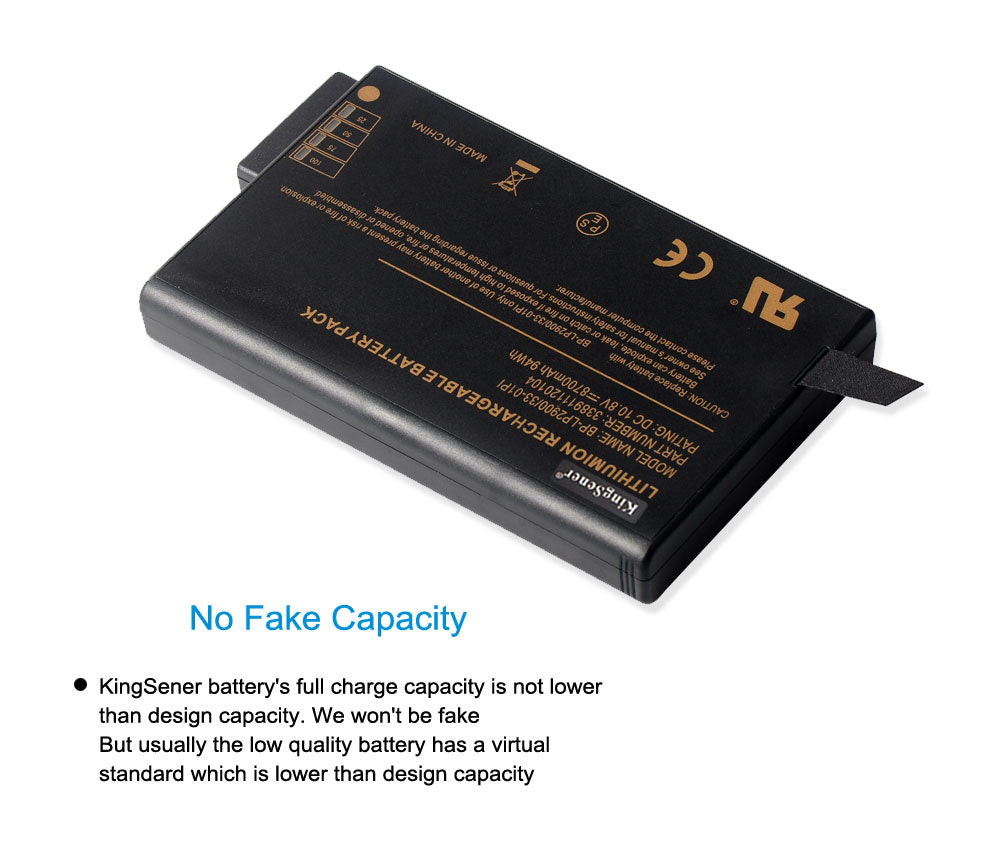 KingSener BP-LP2900/33-01PI Laptop Battery For Getac X500 V100 V1010 V200 M230 338911120104 BP-LC2600/33-01S1