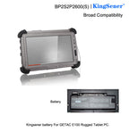 KingSener BP2S2P2600(S) Laptop Battery For Getac E100 Notebook Battery BP2S2P2600(S) P/N:441814800016 BP2S2P2050(S)(P)