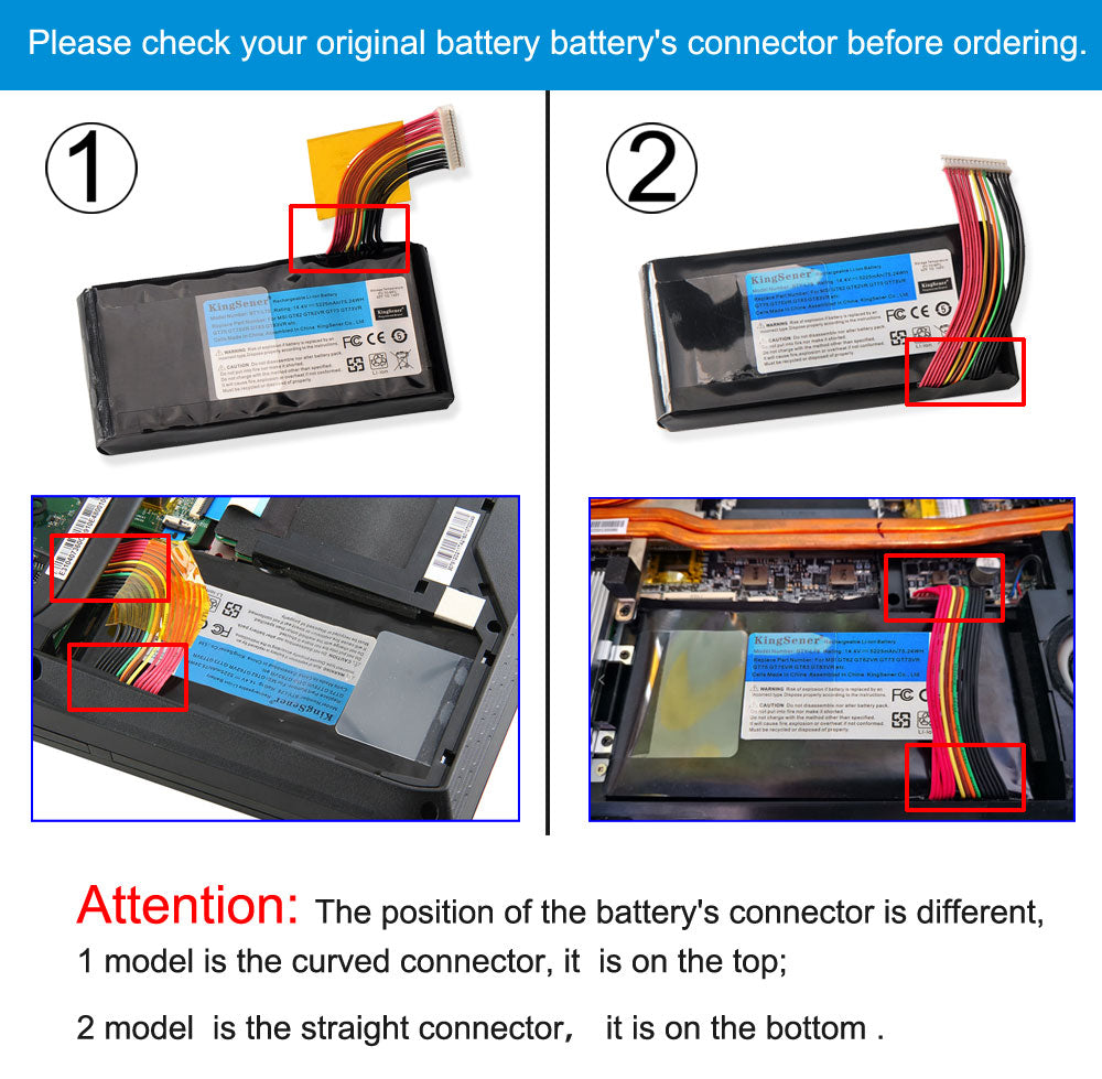 Kingsener-BTY-L78-laptop battery-5225mAh