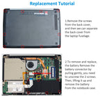 KingSener C21N1335 全新筆記本電池 適用於華碩 VivoBook S451 S451LA S451LB S451LN 系列超極本 7.5V 38WH