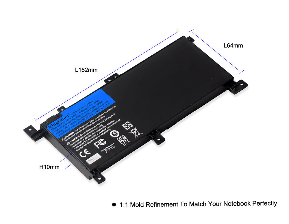 KingSener C21N1509 Laptop Battery for ASUS X556UA X556UB X556UF X556UJ X556UR X556UV A556U F556UA K556U K556UA
