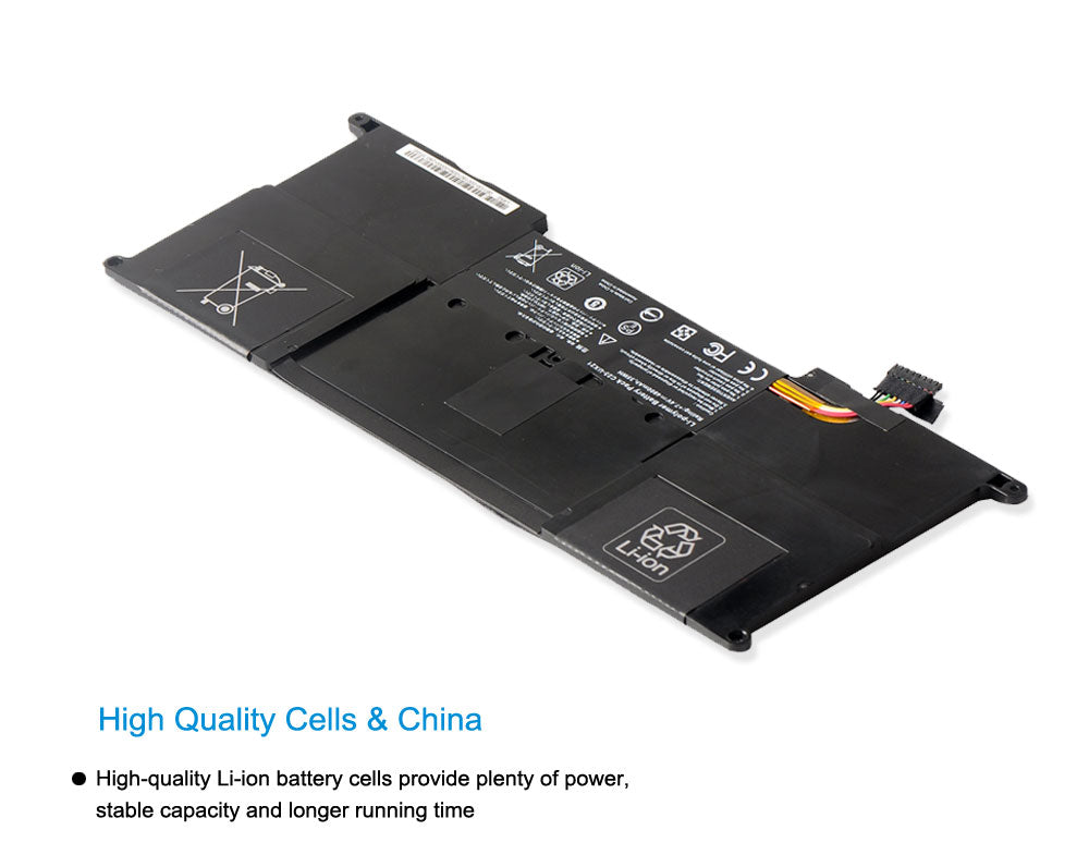 C23-UX21 Laptop Battery for ASUS ZenBook UX21A UX21E | 7.4V 4800mAh