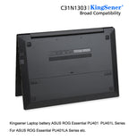 Batterie Kingsener C31N1303 pour ordinateur portable Asus ROG Essential PU401 PU401L PU401LA PU401E4288LA 11,1 V 44 Wh
