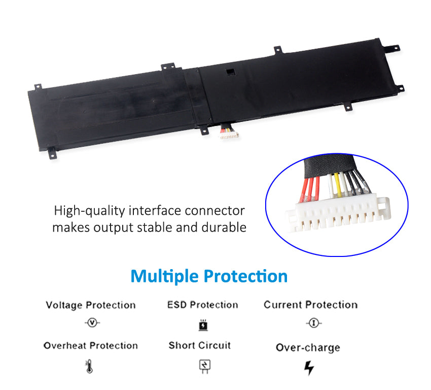 Kingsener C31N1834 筆記本電池 適用於華碩 ProArt StudioBook Pro 17 W700G W700G3T W700G1T W700G2T H700 H700GV