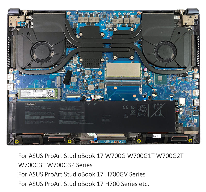 Kingsener C31N1834 筆記本電池 適用於華碩 ProArt StudioBook Pro 17 W700G W700G3T W700G1T W700G2T H700 H700GV