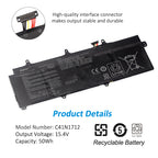 Kingsener C41N1712 筆記本電池 適用於華碩 Zephyrus GX501 GX501Vl GX501GI GX501G GX501GM GX501GS GX501VSK GX501VS-XS71