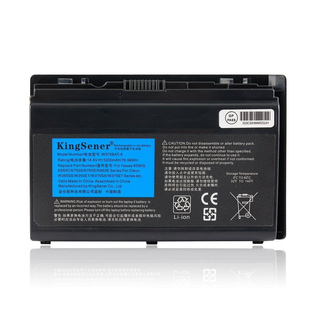 CLEVO-W370BAT-8-5200mAh-Laptop-Battery