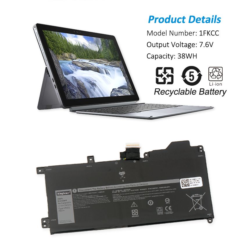 DELL-1FKCC-38WH-laptop-battery