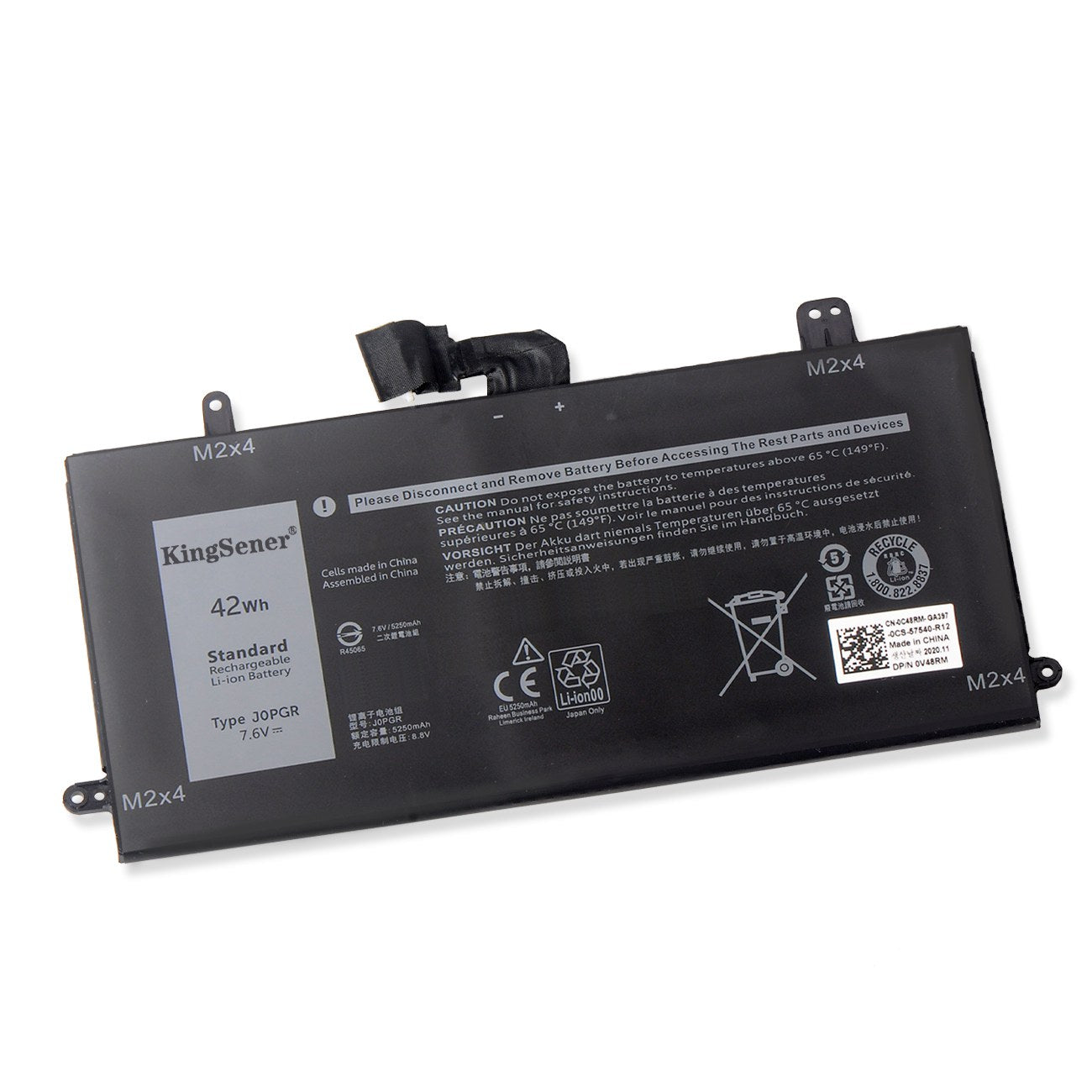 DELL-Latitude-J0PGR-42WH/5250mAh-Laptop Battery